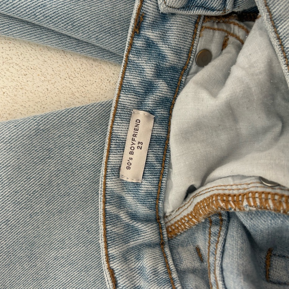 PacSun Light Blue 90’s Boyfriend Straight Leg Cargo jeans - Picture 8 of 8